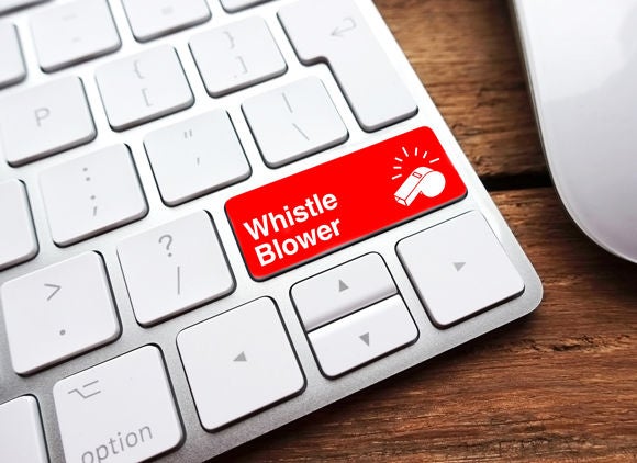 whistleblowing tasto pc
