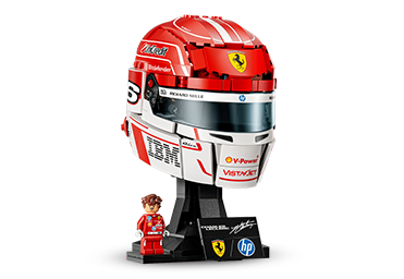 Casco di Charles Leclerc