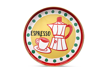 Vassoio Tognana serving multicolor Espresso