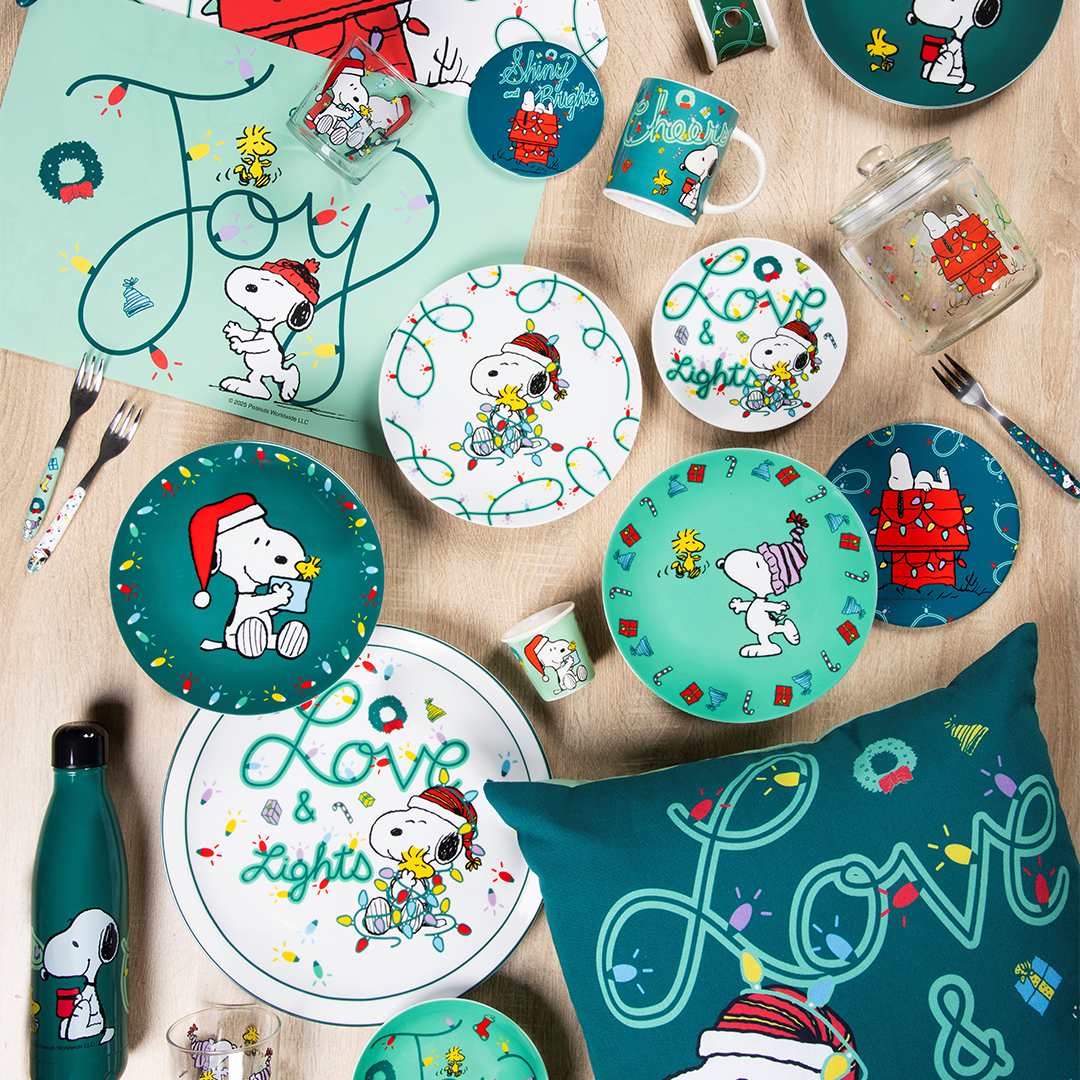 Peanuts paittie bicchieri Excelsa