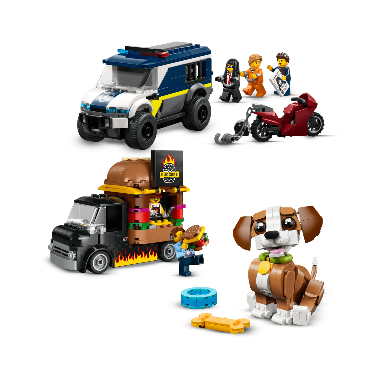 prodoti LEGO city e Lego creator 