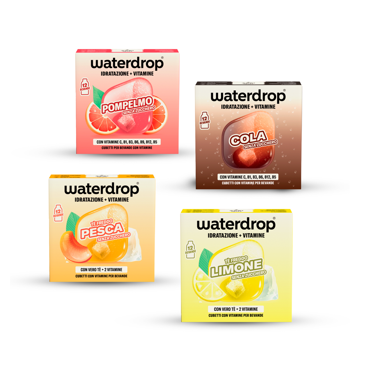 bustine per aromatizzare acqua Waterdrop