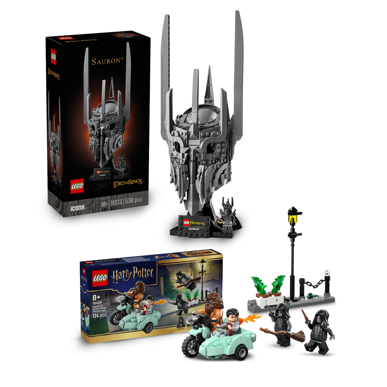 Set LEGO Signore degli Anelli e Harry Potter