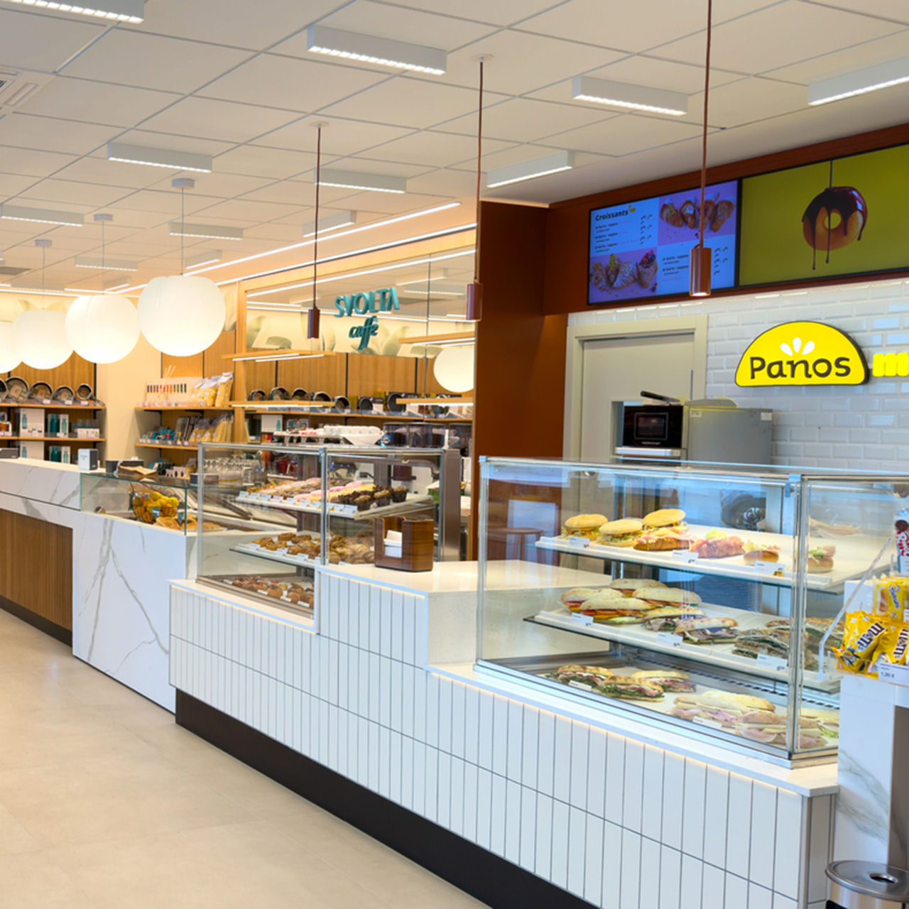 nuova apertura SVOLTA con Panos freash bakery